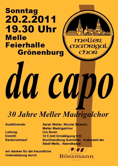 Plakat da capo