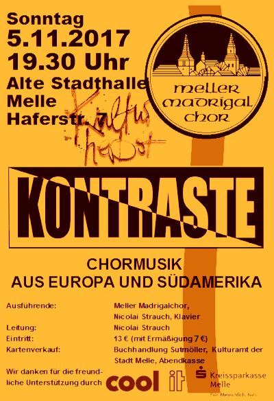 Plakat Kontraste