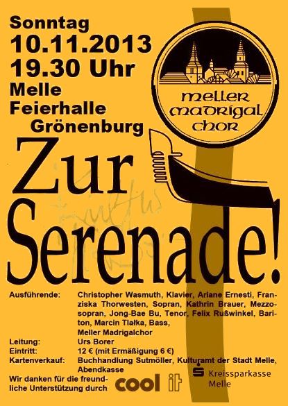 Plakat Serenade