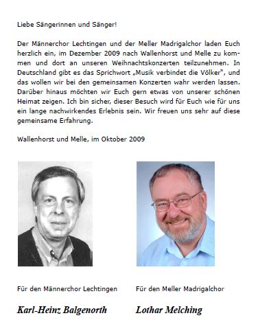 Einladung